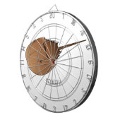 Cible De Fléchettes Horseshoe crab cartoon illustration (Devant droit)