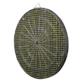 Cible De Fléchettes Houndstooth Avocado et Black (Devant droit)
