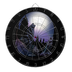 Cible De Fléchettes Howling Wolf