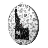 Cible De Fléchettes I coeur Idaho Etats-Unis (Devant droit)