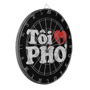 Cible De Fléchettes I Heart (Love) Pho (Tôi PHỞ)
