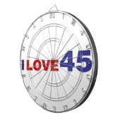 Cible De Fléchettes I Love 45 (Devant droit)