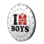 Cible De Fléchettes I Love Hotel Boys (Devant droit)