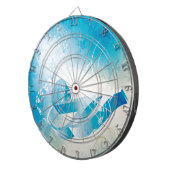 Cible De Fléchettes Idée forte de musique (Devant droit)