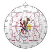 Cible De Fléchettes Illinois (Devant)