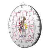 Cible De Fléchettes Illinois (Devant droit)