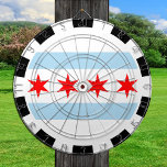 Cible De Fléchettes Illinois Dartboard & City Chicago Flag /game board<br><div class="desc">Dartboard: Illinois & City of Chicago flag darts,  family fun games - love my country,  summer games,  holiday,  fathers day,  birthday party,  college students / sports fans</div>