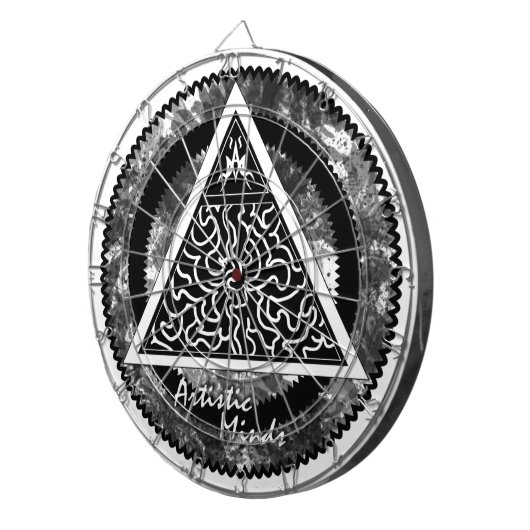 Cible De Fléchettes Illumination (Devant droit)