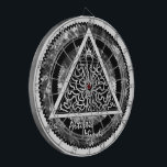 Cible De Fléchettes Illumination<br><div class="desc">logo artistique d'esprits</div>