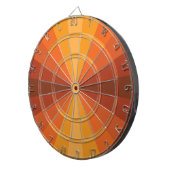 Cible De Fléchettes Illusion d'optique Orange Fléchettes (Devant droit)