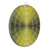 Cible De Fléchettes Illusion d'optique Tableau fléchettes jaune (Devant gauche)