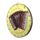 Cible De Fléchettes Illustration d'accordion (Devant droit)