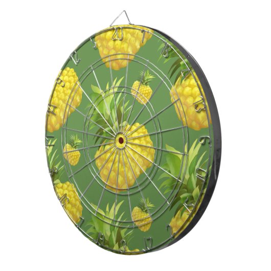 Cible De Fléchettes Illustration d'ananas (Devant droit)