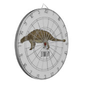 Cible De Fléchettes Illustration d'Ankylosaurus (Devant gauche)