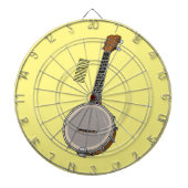 Cible De Fléchettes Illustration de Banjo (Devant)