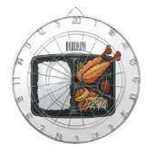 Cible De Fléchettes Illustration de Bento (Devant)