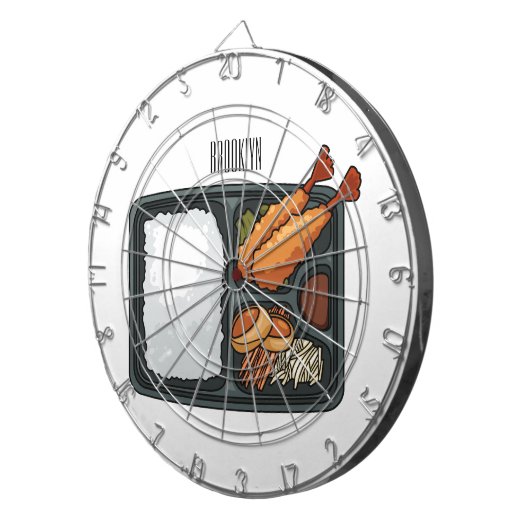 Cible De Fléchettes Illustration de Bento (Devant droit)