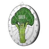 Cible De Fléchettes Illustration de Broccoli (Devant droit)