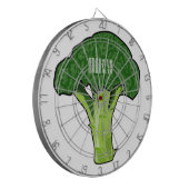 Cible De Fléchettes Illustration de Broccoli (Devant gauche)