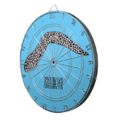 Cible De Fléchettes Illustration de caricature de murène tachetée (Devant droit)