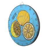 Cible De Fléchettes Illustration de citron (Devant droit)