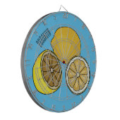 Cible De Fléchettes Illustration de citron (Devant gauche)