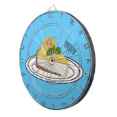 Cible De Fléchettes Illustration de citron cheesecake (Devant droit)