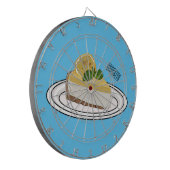 Cible De Fléchettes Illustration de citron cheesecake (Devant gauche)