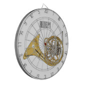 Cible De Fléchettes Illustration de corne française (Devant gauche)