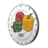 Cible De Fléchettes Illustration de dessin de Capsicum (Devant droit)