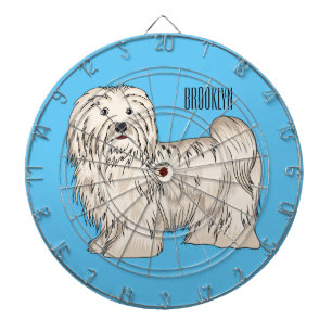 Cible De Fléchettes Illustration de dessin de chien de Havan
