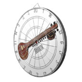 Cible De Fléchettes Illustration de dessin de Sitar (Devant droit)