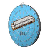 Cible De Fléchettes Illustration de dessin d'Harmonica (Devant droit)