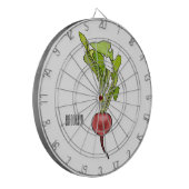Cible De Fléchettes Illustration de dessin Radish (Devant gauche)