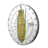 Cible De Fléchettes Illustration de dessin sur le maïs (Devant droit)