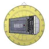 Cible De Fléchettes Illustration de dessin sur micro-ondes (Devant)
