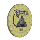 Cible De Fléchettes Illustration de dessin téléphonique (Devant gauche)