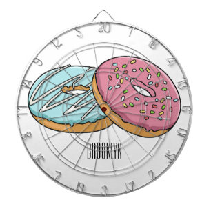 Cible De Fléchettes Illustration de Donut