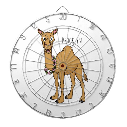 Cible De Fléchettes Illustration de dromadaire (Devant)