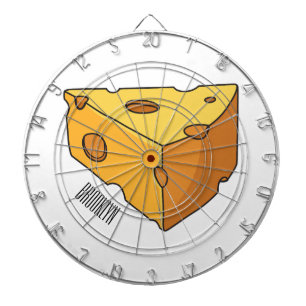 Cible De Fléchettes Illustration de fromage