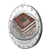 Cible De Fléchettes Illustration de gâteau de Tiramisu (Devant droit)