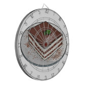 Cible De Fléchettes Illustration de gâteau de Tiramisu (Devant gauche)