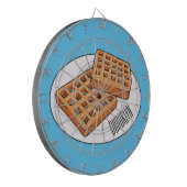 Cible De Fléchettes Illustration de gaufre (Devant gauche)