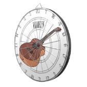 Cible De Fléchettes Illustration de guitare acoustique (Devant droit)