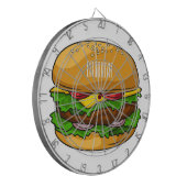 Cible De Fléchettes Illustration de Hamburger (Devant gauche)