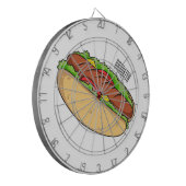 Cible De Fléchettes Illustration de Hot dog (Devant gauche)