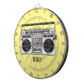 Cible De Fléchettes Illustration de la bande dessinée radio (Devant droit)