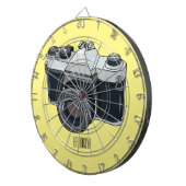 Cible De Fléchettes Illustration de la caméra (Devant droit)