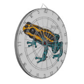 Cible De Fléchettes Illustration de la grenouille à fléchettes de pois (Devant gauche)