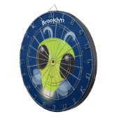 Cible De Fléchettes Illustration de la luciole vert mou (Devant droit)